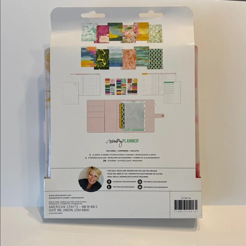 Heide Swapp Undated Classic Planner in Art Work